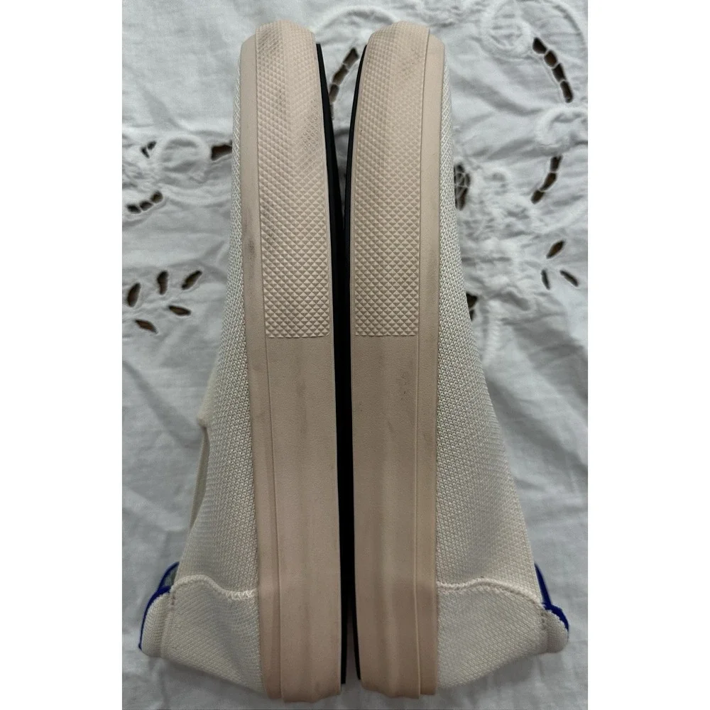 Rothy's City Slip On Sneaker Women's 10 Or Men's 8.5 UNISEX-Pinkish White - Picture 5 of 7